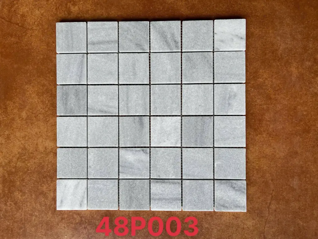 [DSC-48P003] Gạch mosaic đá xám NA vuông 48 mã 48PV003