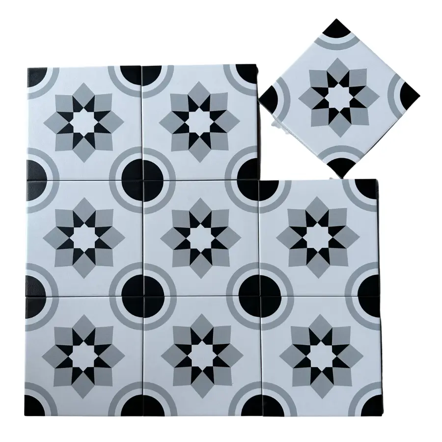 [DSC-DC158] Gạch Bông 200x200 mm Men Matt DC158