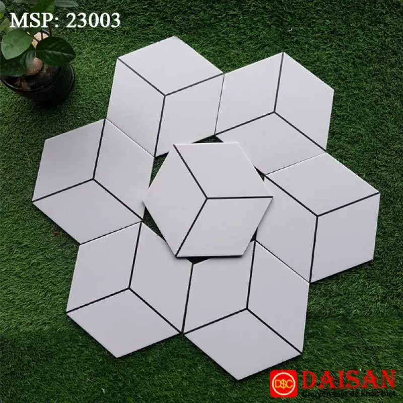 [DSC-NGB_23003] Gạch Bông lục giác KT 200x230x115mm mã 23003