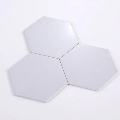 [DSC-M23202-A] Gạch Lục Giác 230x200x115 Men Mờ Màu Xám Nhạt