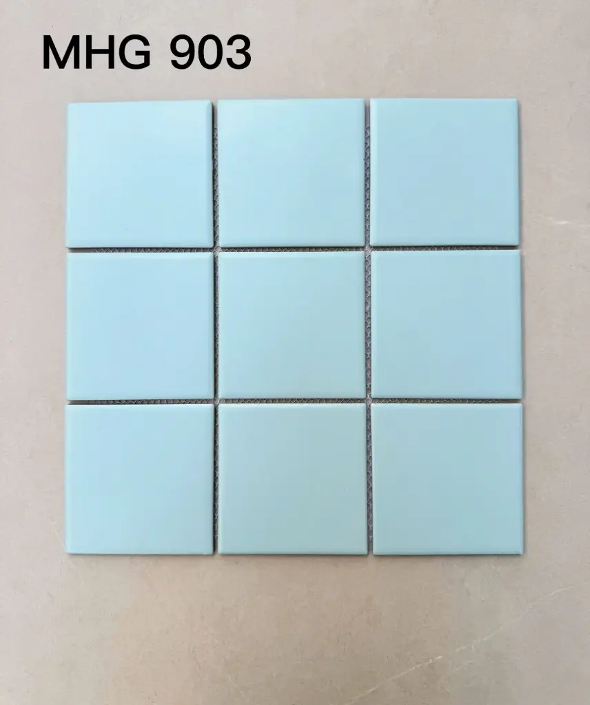 [DSC-DSH 903] Gạch Mosaic 97x97mm Màu Xanh Biển Nhạt MHF 903