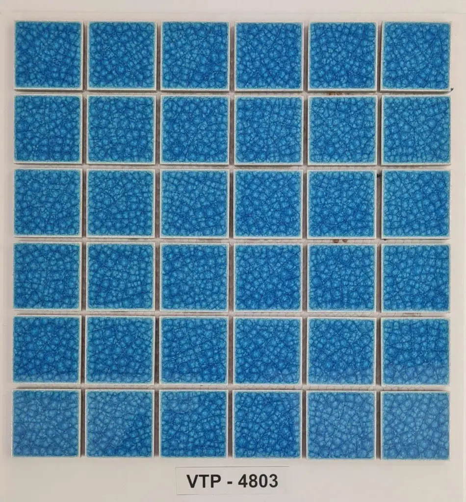 [DSC-VTP 4803] Gạch Mosaic Gốm Men Rạn 48x48mm VTP 4803