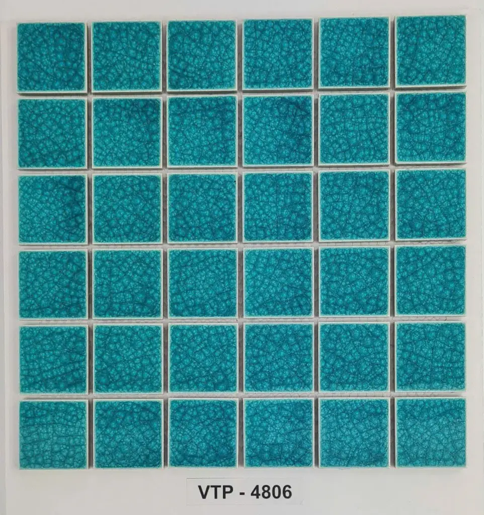 [DSC-VTP_4806] Gạch Mosaic Gốm Men Rạn chip 48x48mm VTP_4806