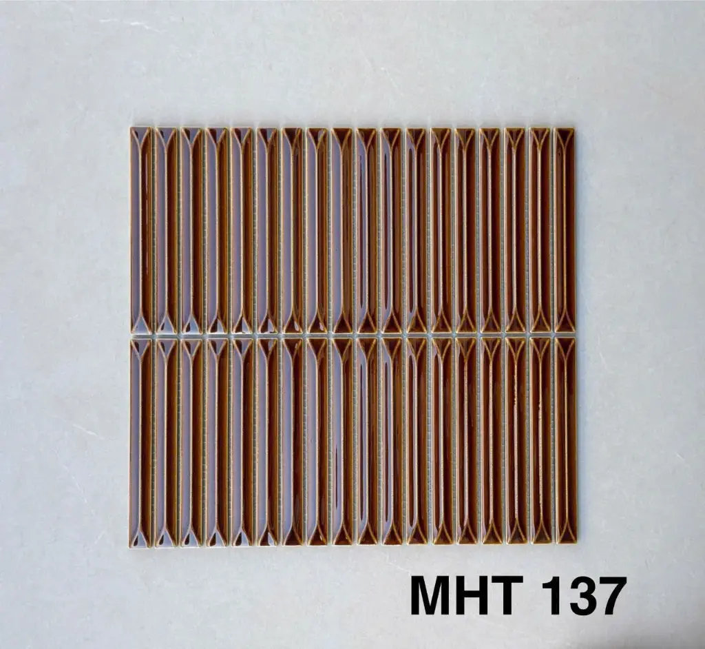 [DSC-MHT137] Gạch Mosaic Que Đũa MHT 137 Góc Màu Vàng