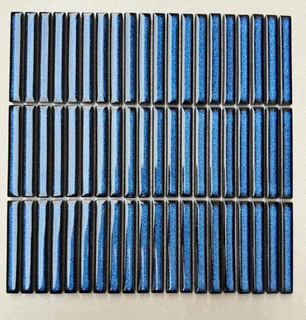 [DSC-MHT 028] Gạch Mosaic Que Đũa Màu Xanh Dương 284x296x6mm MHT 028-1
