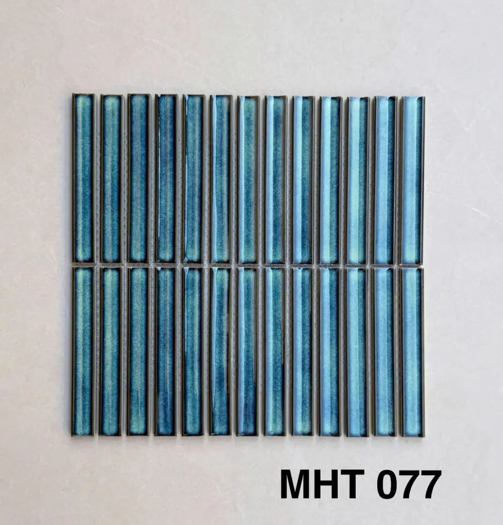 [DSC-MHT 077] Gạch Mosaic Que Đũa Màu Xanh Biển MHT 077