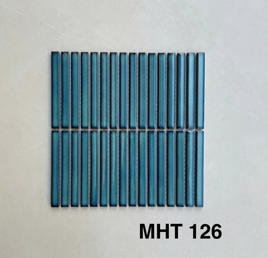 [DSC-MHT 126] Gạch Mosaic Que Đũa Màu Xanh MHT 126