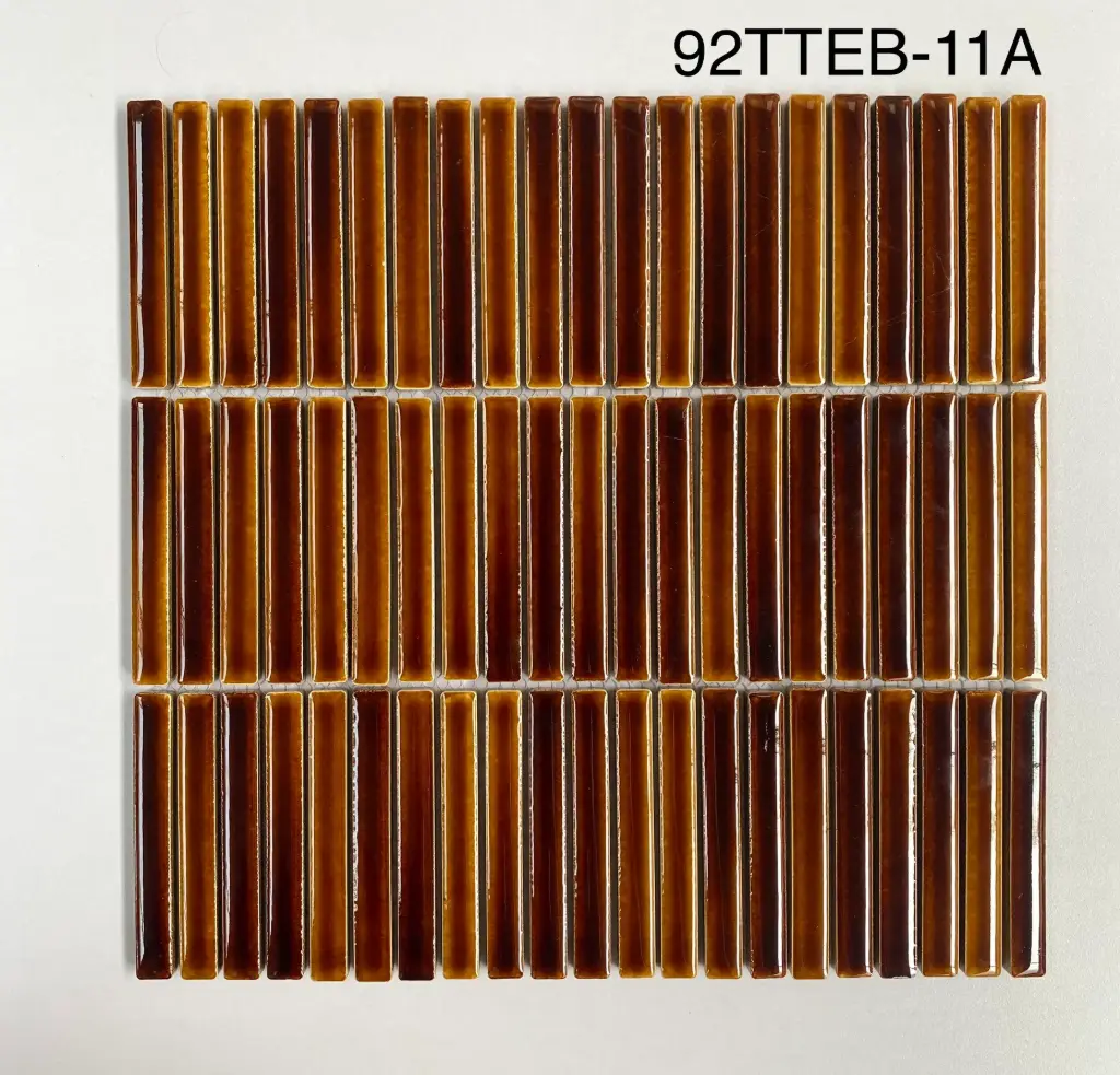 [DSC-92TTEB-11A] Gạch Mosaic Que Đũa Nâu 92TTEB-11A