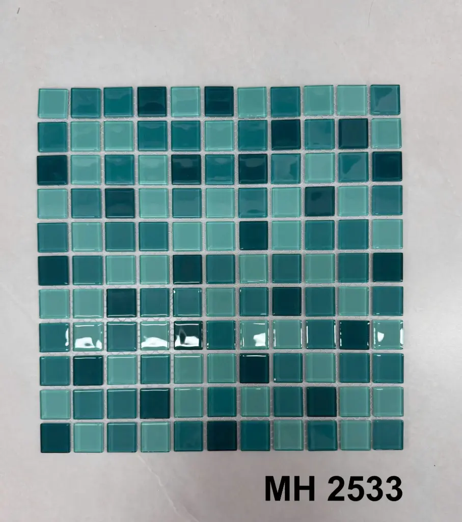 [DSC-MH 2533] Gạch Mosaic Thủy Tinh 25x25 mm MH 2533
