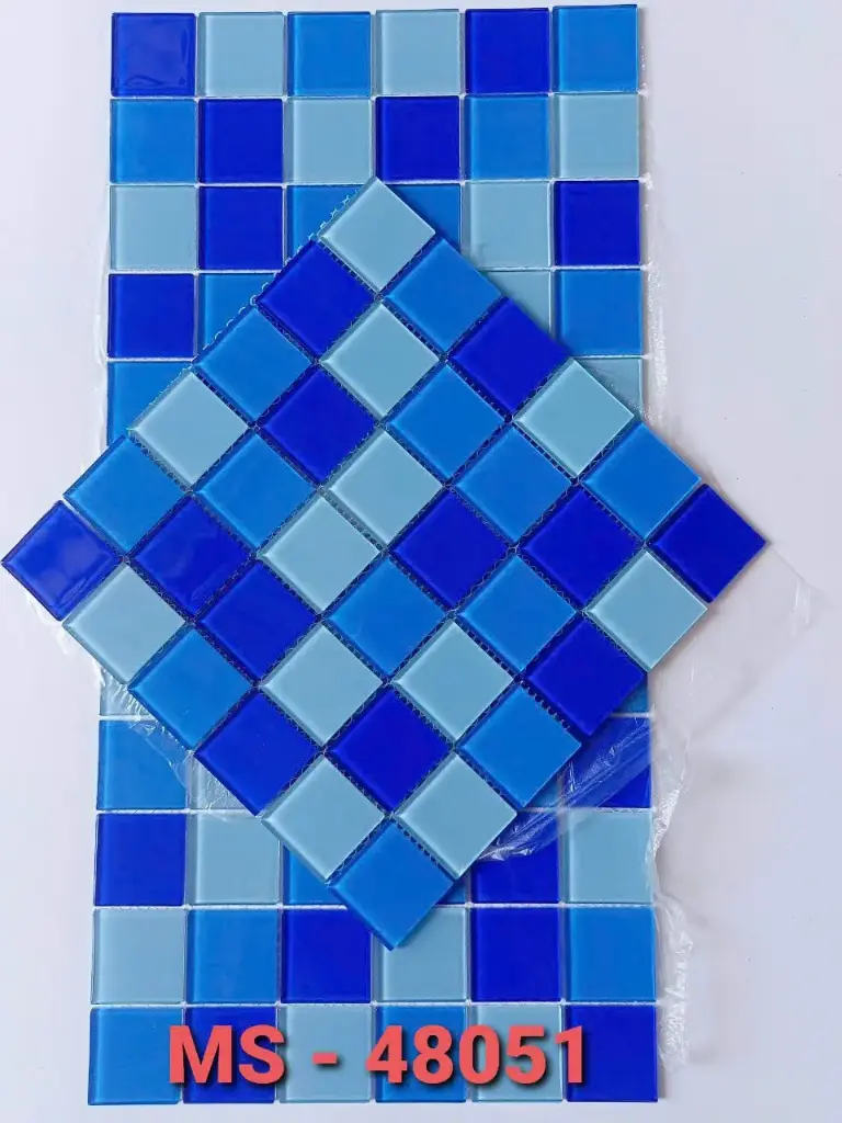 [DSC-MS 48051] Gạch Mosaic Thủy Tinh 300x300 mm mã MS 48051