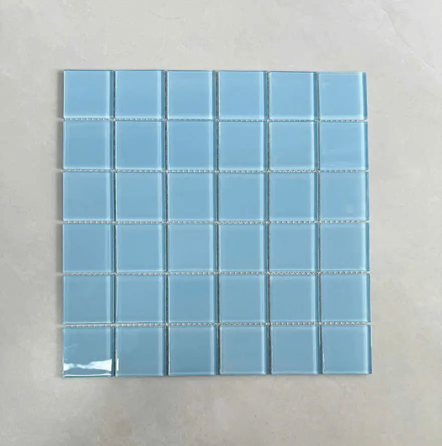 [DSC-MH4804] Gạch Mosaic thủy tinh 48x48x4mm MH 4804
