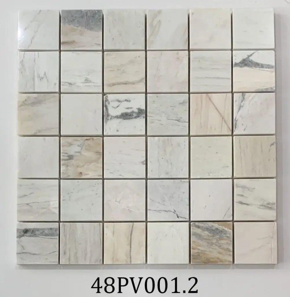 [DSC-LUX-48PV001.2] Gạch Mosaic đá tự nhiên LUX-48PV001.2