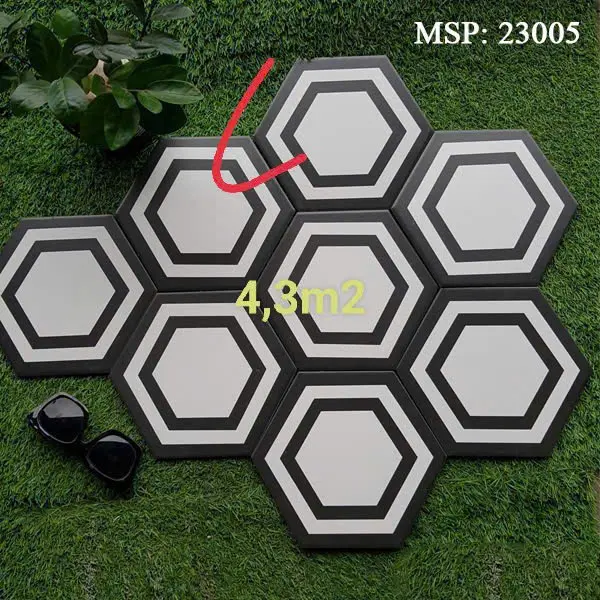 [DSC-NGB_23005] Gạch bông 200x230x115mm mã NGB_23005