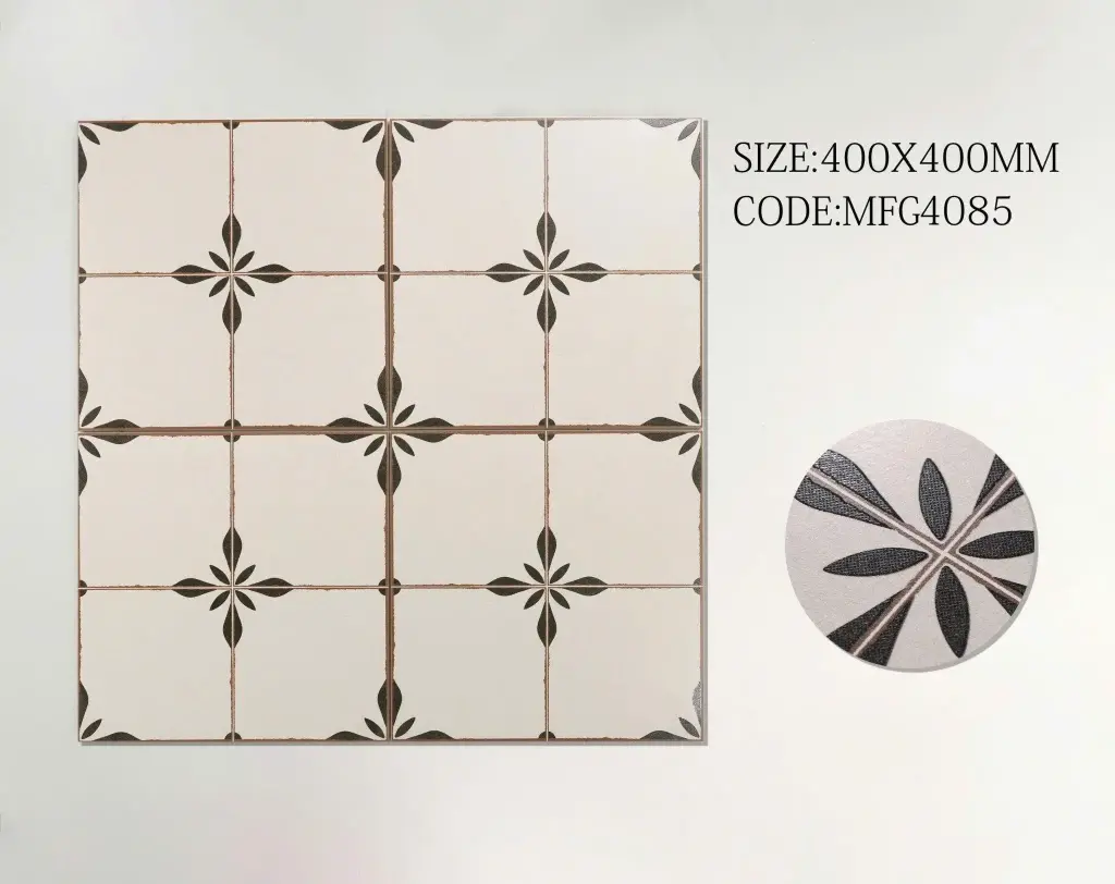 [DSC-MFG4085] Gạch bông KT 400x400 mm xương Porcelain mã MFG4085