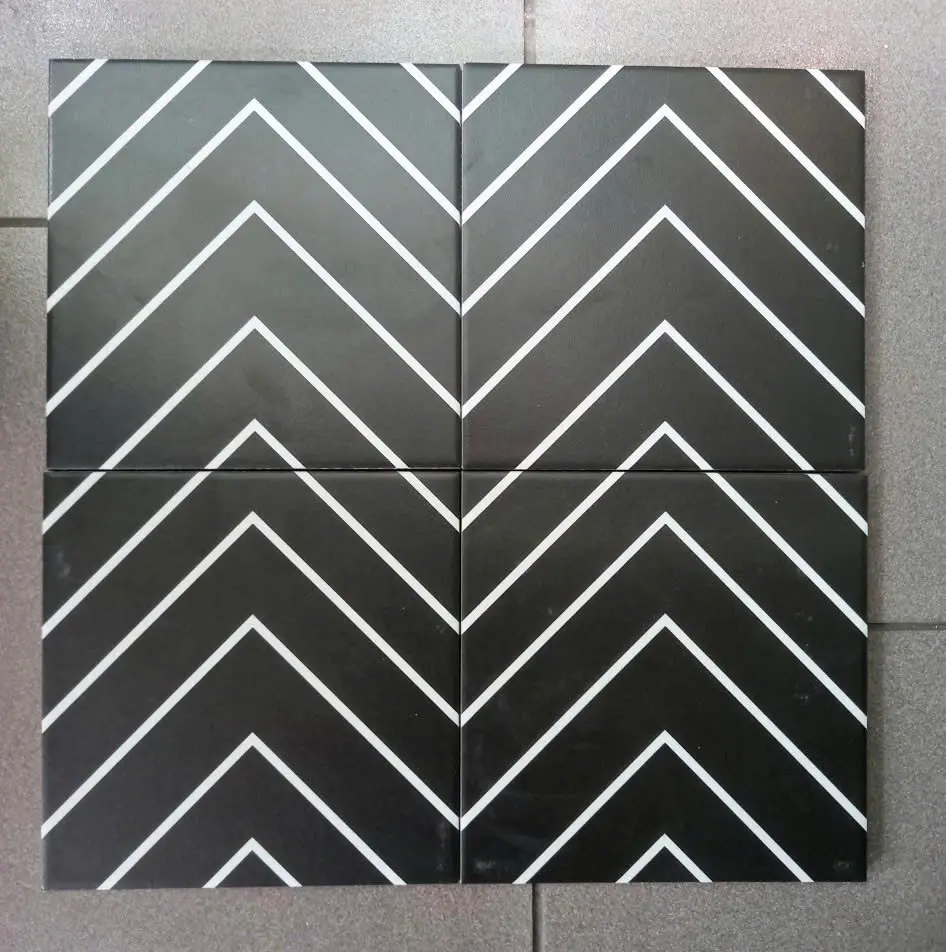 [DSC-GB_20117] Gạch bông TQ, KT 200x200 mm, Xương Porcelain mặt mờ mã 20117 (GB20117)