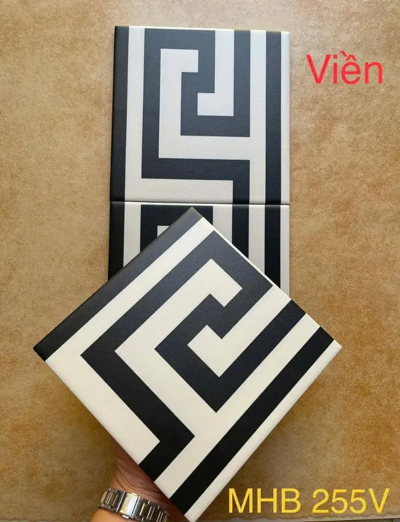 [DSC-MHB 255V] Gạch bông Viền MHB 255V KT 200x200mm