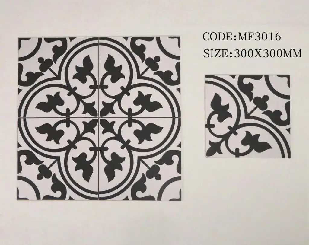[DSC-MF3016] Gạch bông trang trí 300x300 mm mã MF3016
