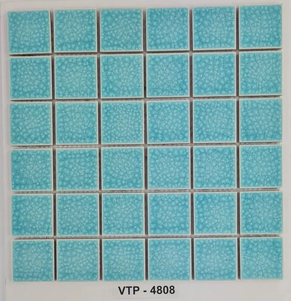 [DSC-VTP_4808] Gạch mosaic gốm men rạn Chíp 48x48mm VTP_4808