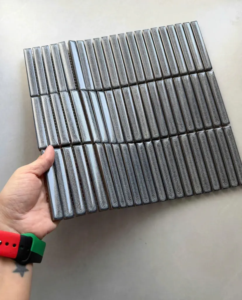 [DSC-4078MHT 078] Gạch mosaic thẻ que xám MHT 078
