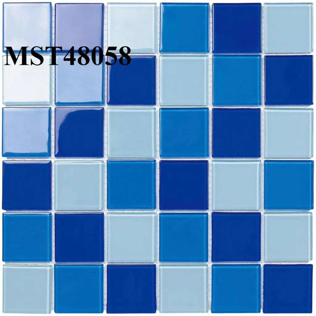 [DSC-409448058] Gạch mosaic thủy tinh 48x48x4mm 48058