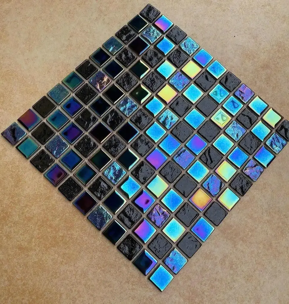 Gạch mosaic thủy tinh lấp lánh MH 7016
