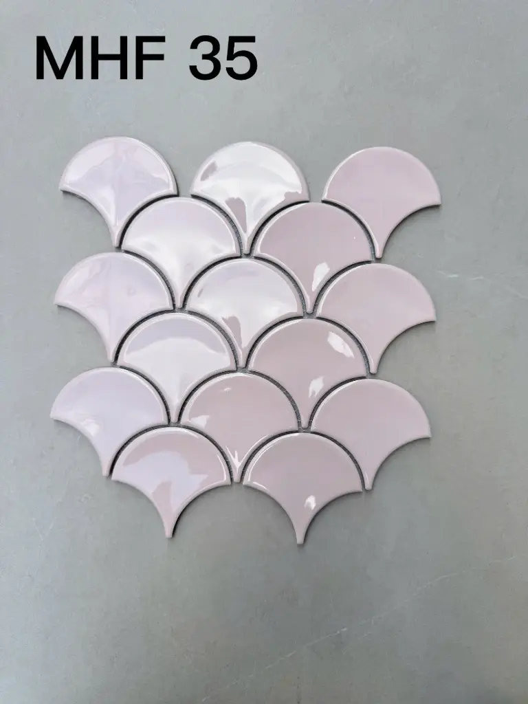 [DSC-4141MHF35] Gạch mosaic vảy cá hồng (MHF35)