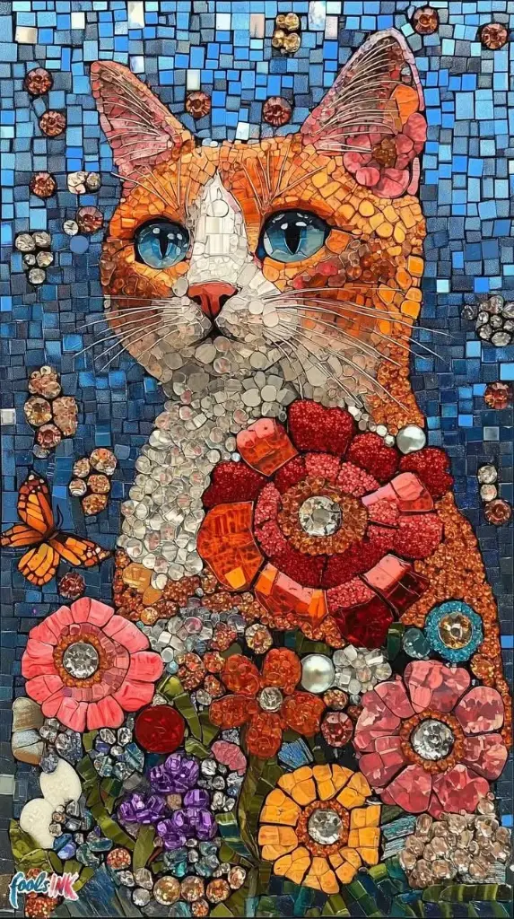 Tranh mosaic K08