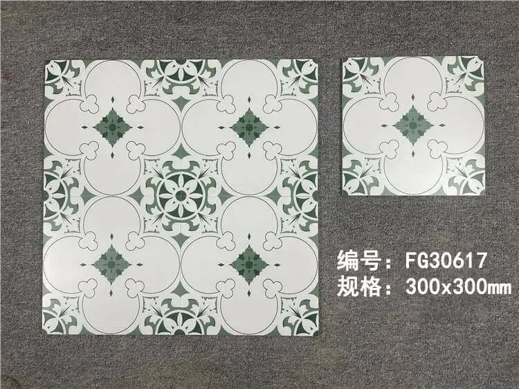 [DSC-FG30617] Gạch bông TQ, KT 300x300 mm, Xương Porcelain mã FG30617 (1h/1h/11v)
