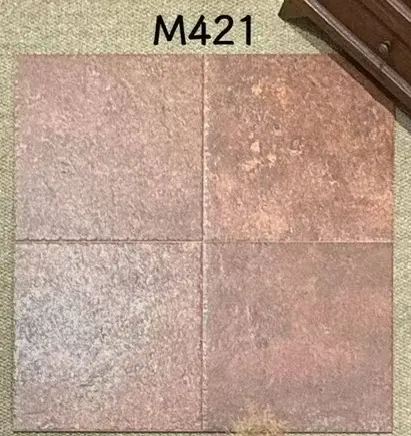 Gạch bông TQ, KT 400x400 mm, Xương Porcelain mặt mờ mã M421