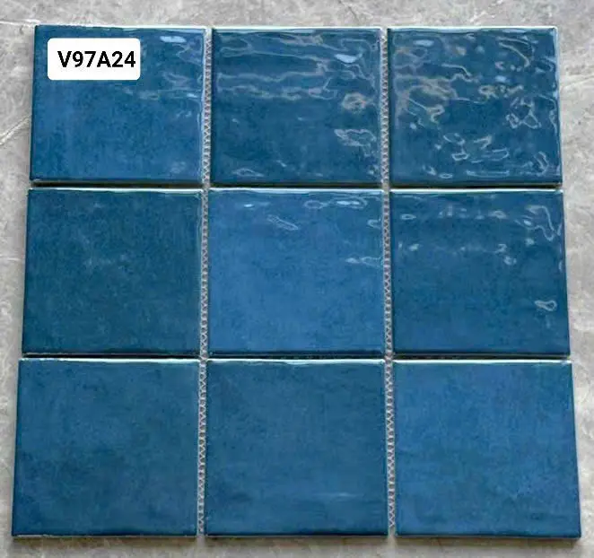 Gạch mosaic KT 97x97x6mm vỉ 300x300mm mã V97A24