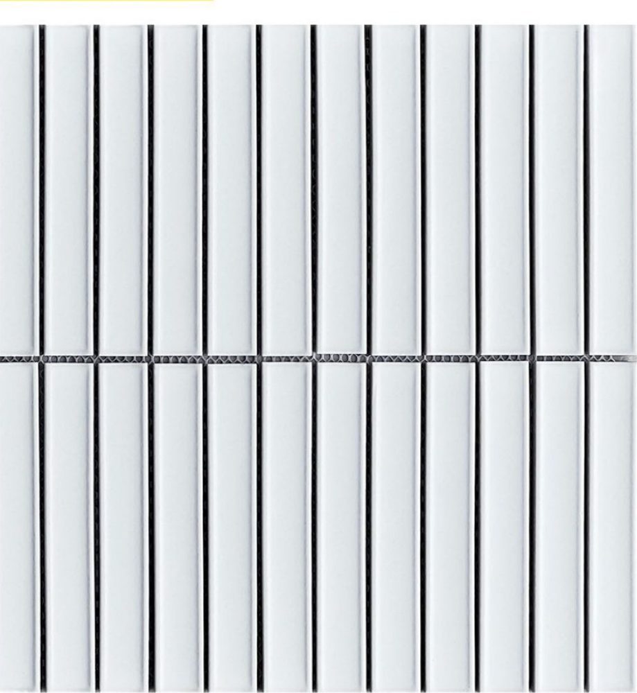 [DSC-22Y01M] Gạch mosaic gốm que mờ nhập khẩu, mã 22Y01M, KT viên 22.5x145mm