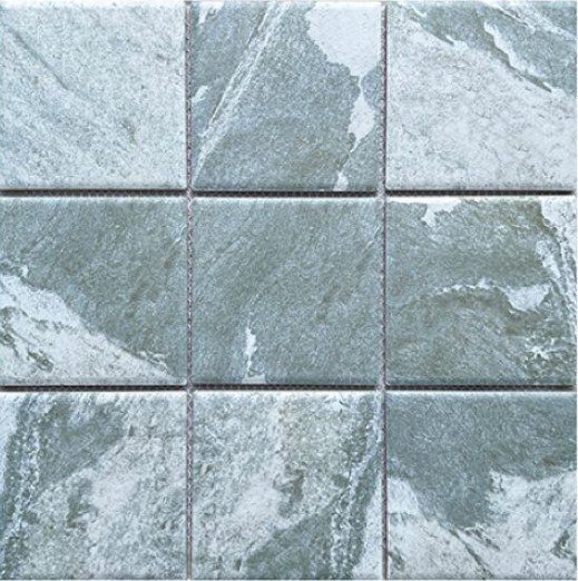 Gạch mosaic gốm vuông nhập khẩu, mã P97M83, KT viên 97x97mm