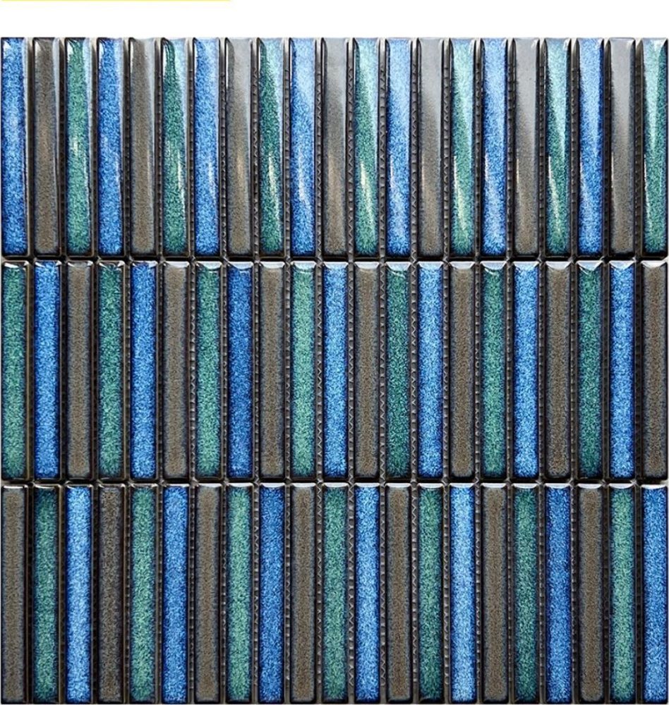 [DSC-129YB81] Gạch mosaic gốm que nhỏ nhập khẩu, mã 129YB81, KT viên 12x92mm