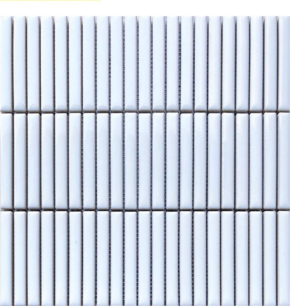 Gạch mosaic gốm que nhỏ nhập khẩu, mã 129YB01, KT viên 12x92mm