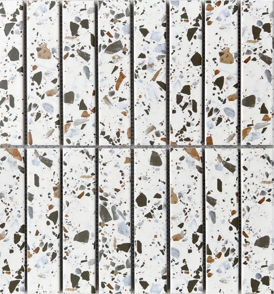 [DSC-P32M61] Gạch mosaic gốm que nhập khẩu, mã P32M61, KT viên 32.5x145mm