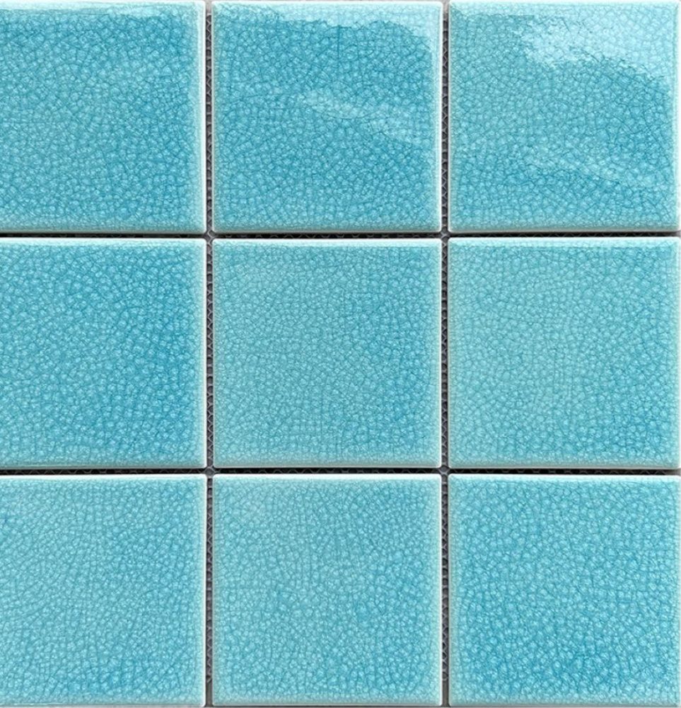 [DSC-97LW02] Gạch mosaic gốm vuông nhập khẩu, mã 97LW02, KT viên 97x97mm