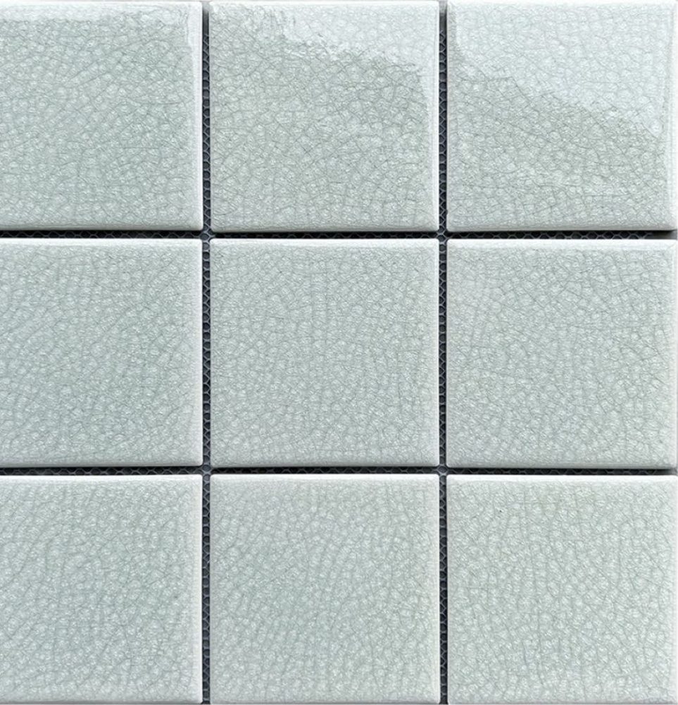 [DSC-97LW01] Gạch mosaic gốm vuông nhập khẩu, mã 97LW01, KT viên 97x97mm