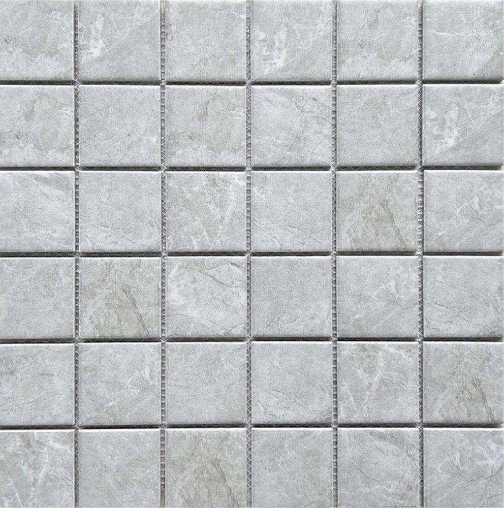 [DSC-P48M23] Gạch mosaic gốm vuông nhập khẩu, mã P48M23, KT vỉ 306x306mm, KT viên 48x48mm