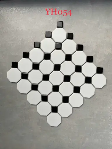 Gạch Mosaic lục giác mã YH054
