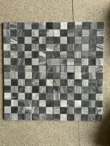 Gạch Mosaic đá tự nhiên KT chip 42x42 mm mã LUX-42PV004